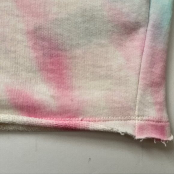 NWT Buffalo David Bitton Sweatshirt Caley Cutoff Swirl Baby Tie Dye Vintage Sz M - Picture 11 of 14